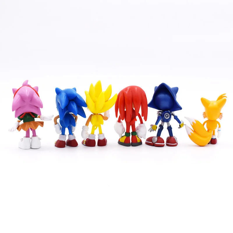 Figurines Sonic en pack de 6 pièces – Image 2