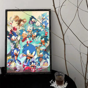 Poster Sonic en plusieurs dimensions