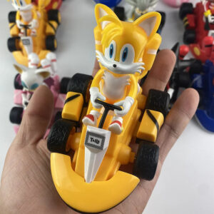 Figurine Tails en karting 12cm Sonic