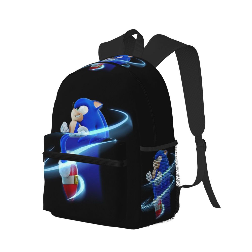 Cartable effet néon Sonic