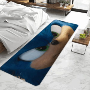 Tapis Sonic au regard déterminé, plusieurs dimensions