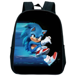 Cartable Sonic au design cartoon