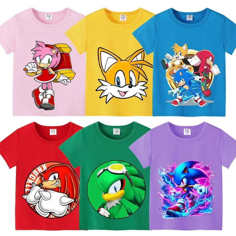 T-shirt enfant Sonic avec Shadow the Hedgehog – Image 2