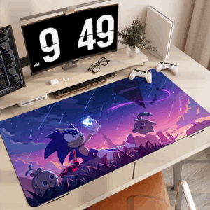 Tapis de souris Sonic avec étoile brillante