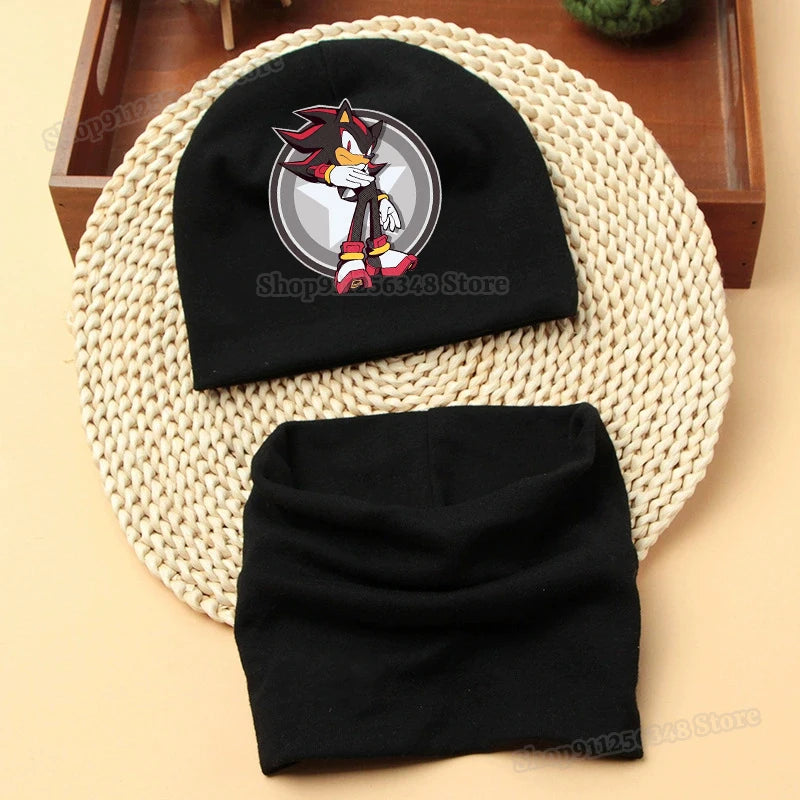 Ensemble bonnet et écharpe Sonic Shadow The Hedgehog – Image 5