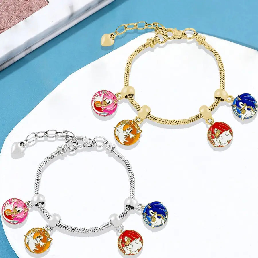 Bracelet Sonic Personnages, finition Or ou Argent – Image 5