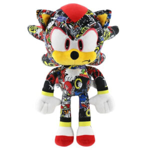 Peluche Shadow de Sonic, version Graffiti