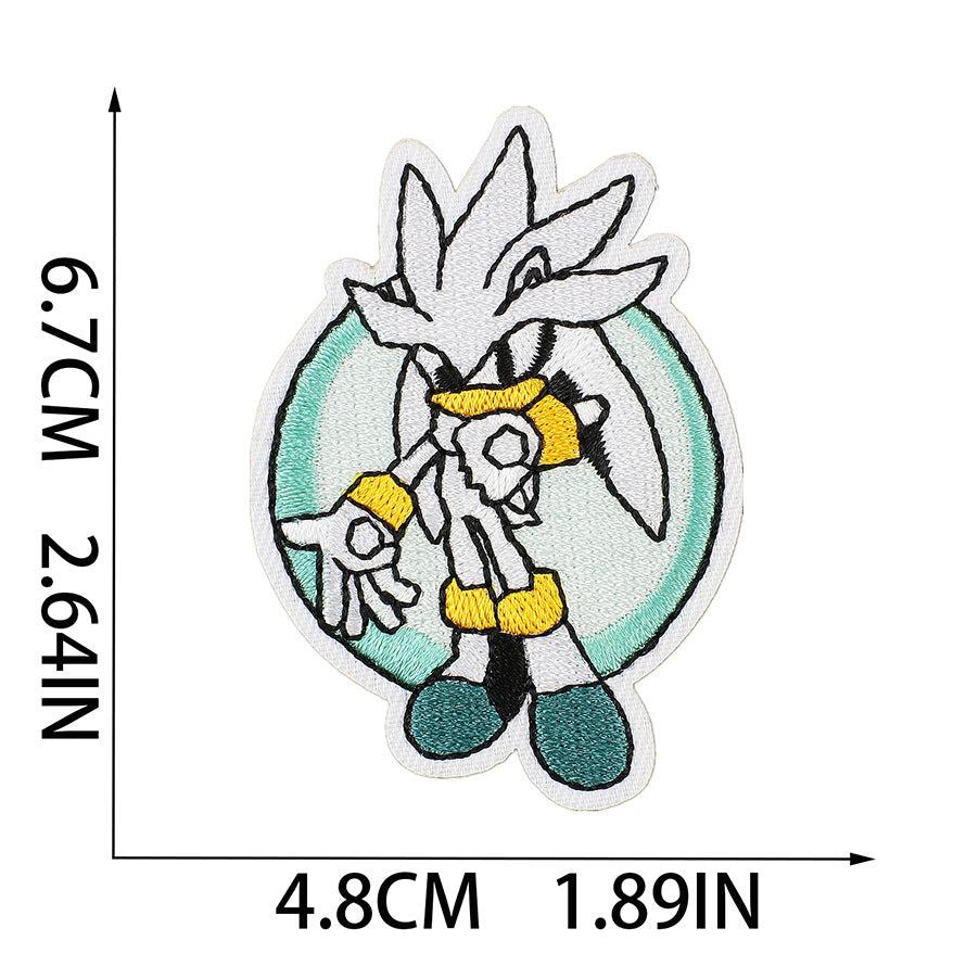 Écusson patch Sonic avec Silver – Image 2