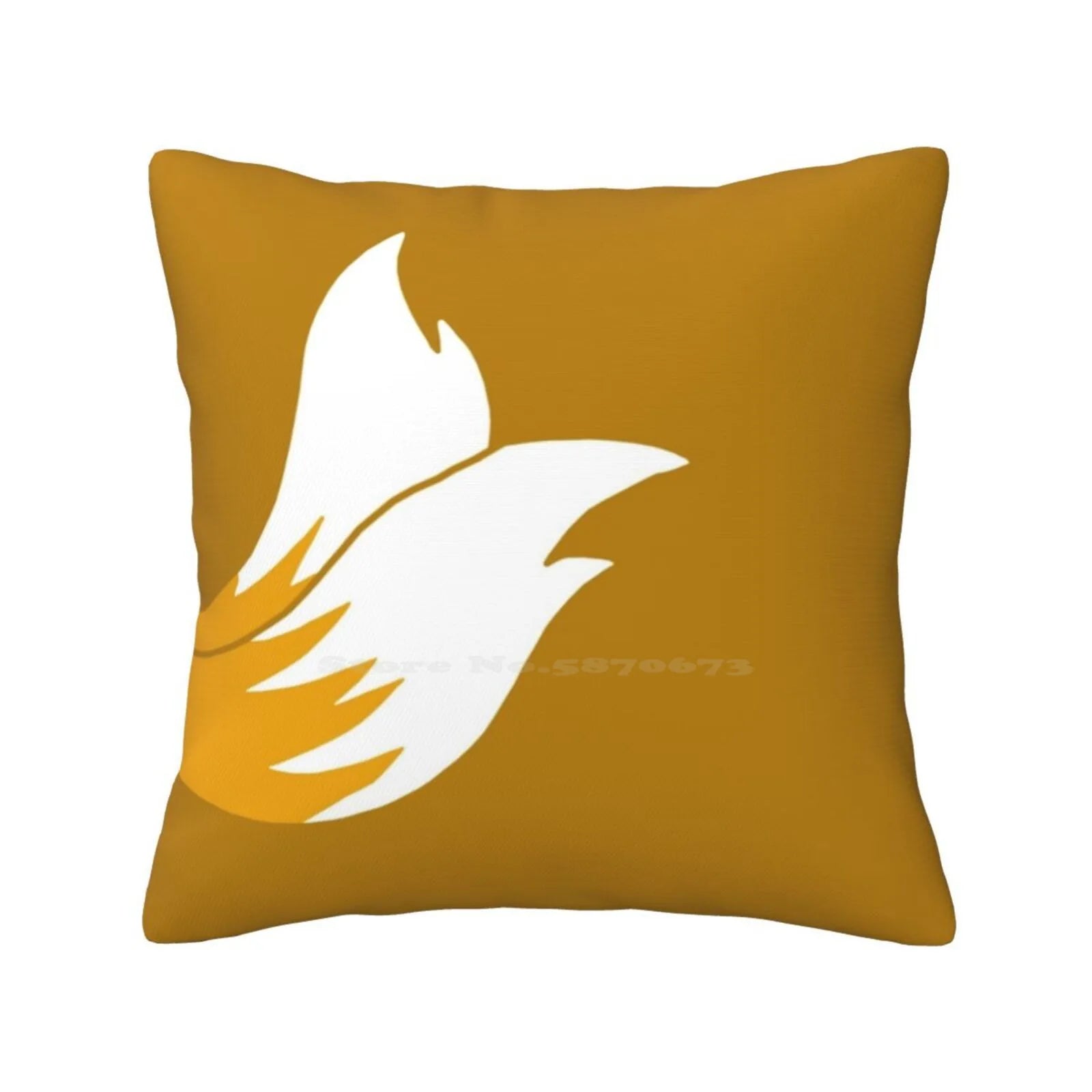 Housse de coussin Sonic avec queue de Tails