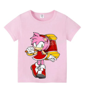 T-Shirt Enfant Amy et le Marteau Piko Piko - Sonic