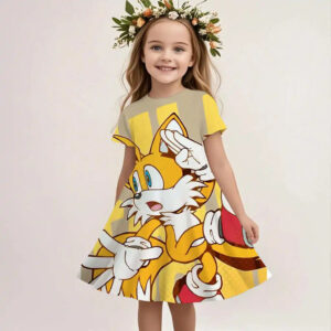 Robe Sonic enfant avec Tails The Fox