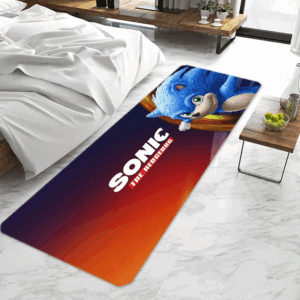 Tapis Sonic personnage avec dimensions au choix