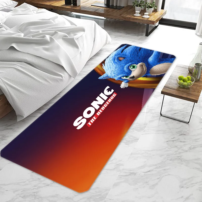 Tapis Sonic personnage avec dimensions au choix