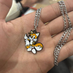 Collier pendentif Tails - Collection Sonic