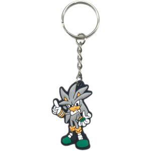 Porte-clé Silver de l'univers Sonic