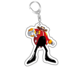 Porte-clé Sonic en acrylique Dr Eggman Robotnik