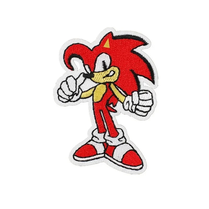 Écusson patch Knuckles, univers Sonic