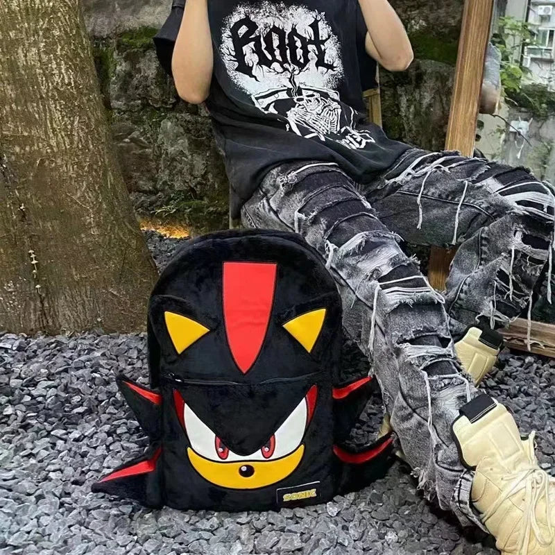 Sac à dos Sonic noir avec Shadow The Hedgehog – Image 3