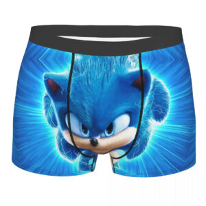 Boxer Sonic - Motif Tête du Personnage