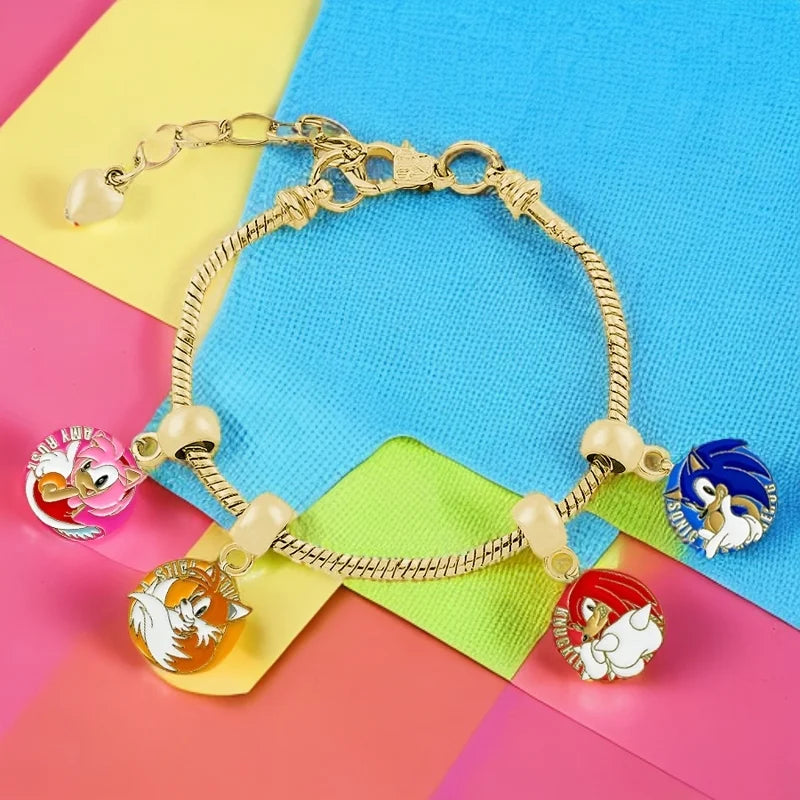 Bracelet Sonic Personnages, finition Or ou Argent – Image 3