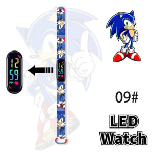 Montre Sonic avec Sonic souriant