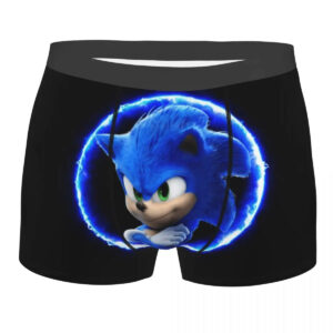Boxer Sonic pose bras croisés