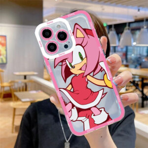 Coque iPhone Sonic Amy Rose, selon modèle