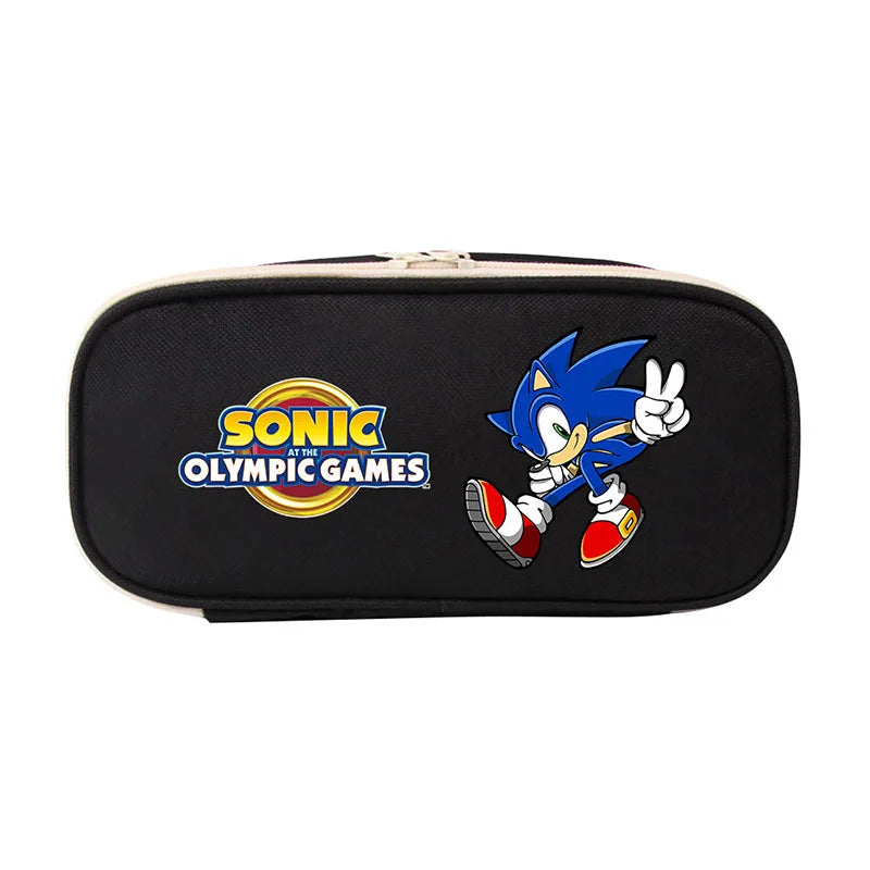 Trousse scolaire Sonic, le hérisson bleu
