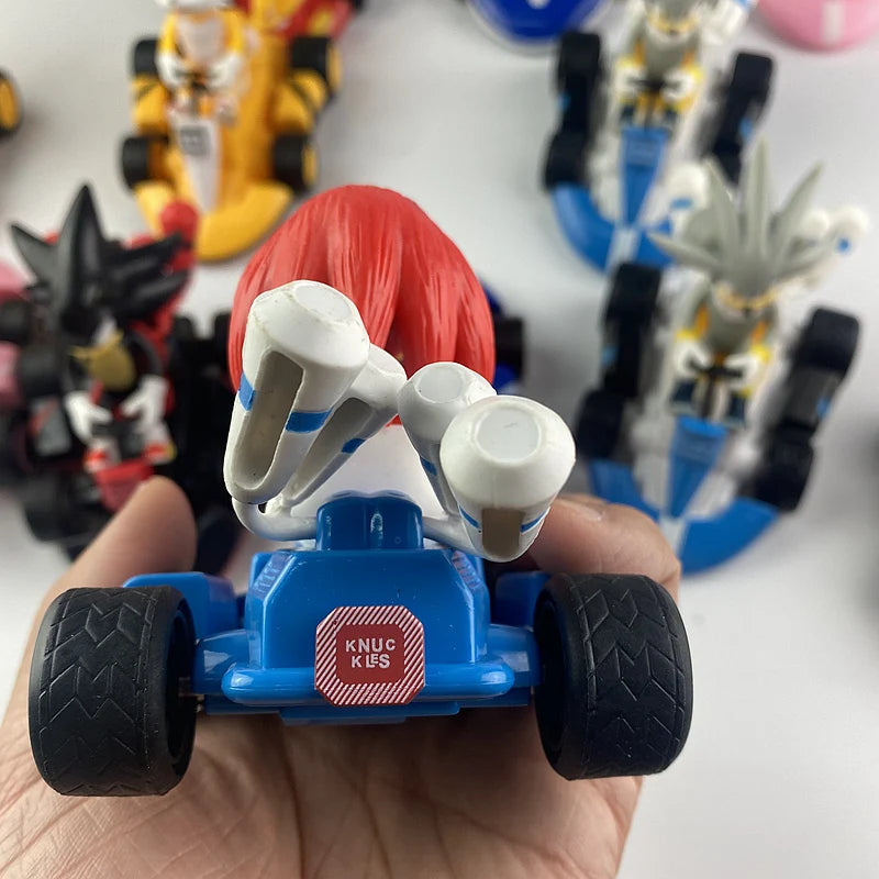 Figurine Knuckles Sonic en karting 12cm – Image 2