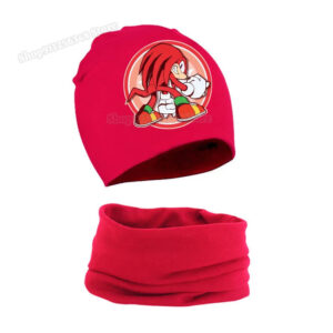 Ensemble Bonnet et Écharpe Knuckles The Echidna - Sonic