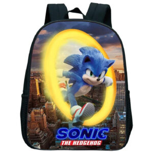 Cartable Sonic, passage à travers un Anneau