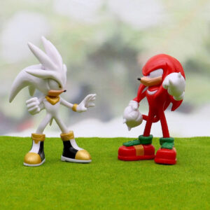 Figurine Sonic avec Knuckles et Silver