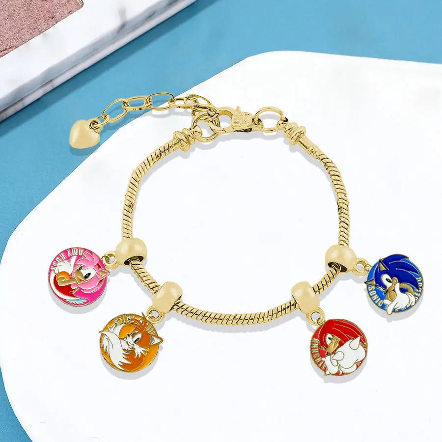 Bracelet Sonic Personnages, finition Or ou Argent – Image 7