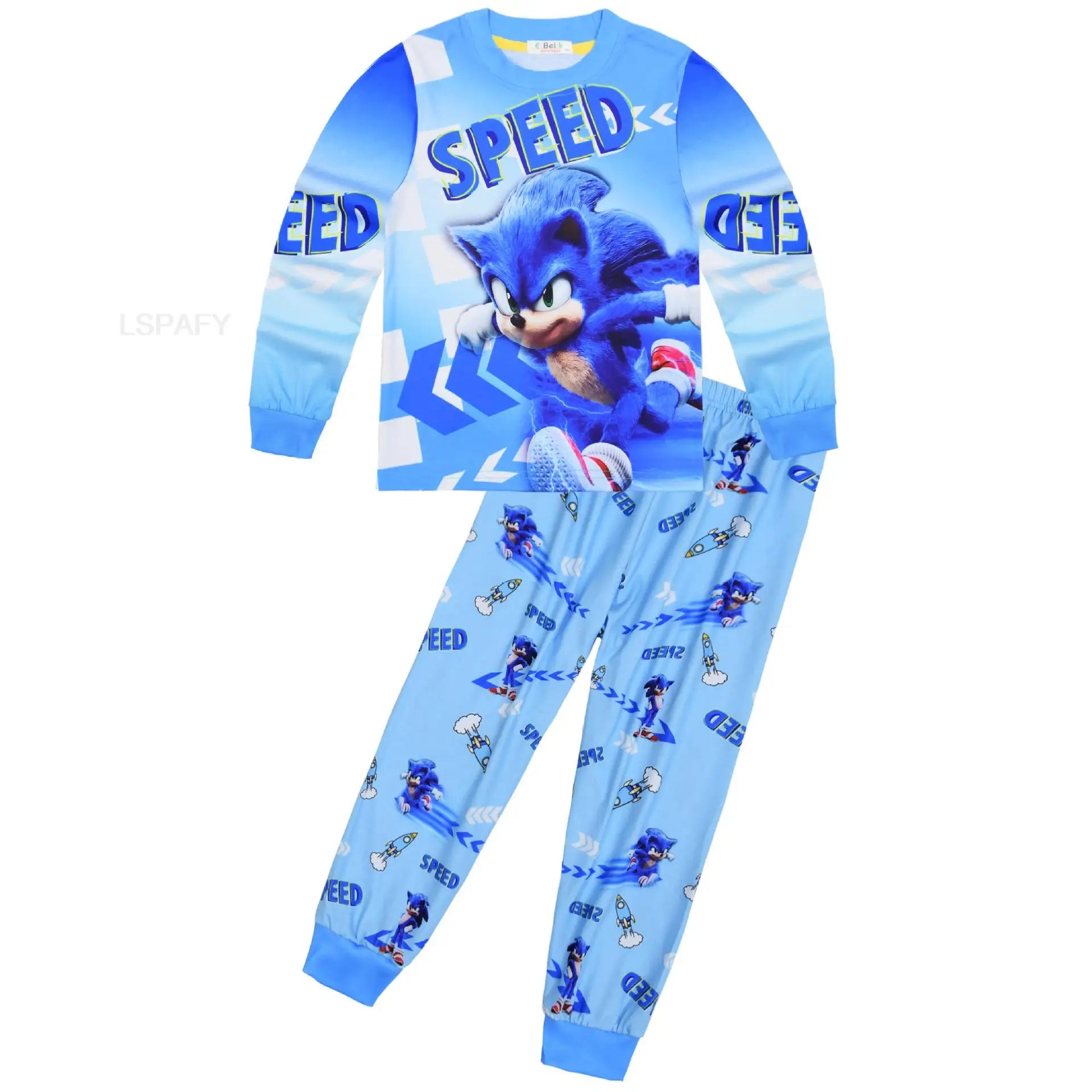 Pyjama Sonic pour garçon, tailles 110 à 150 – Image 8