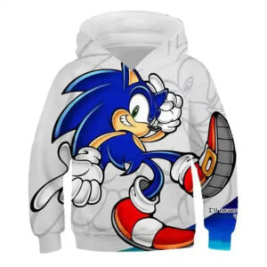 Sweat à capuche Sonic The Hedgehog du 100 au 6XL