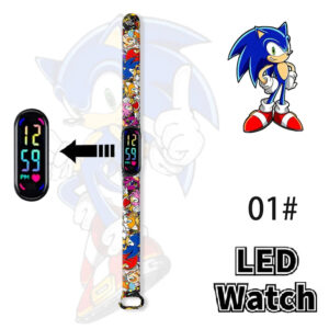 Montre Sonic avec personnages