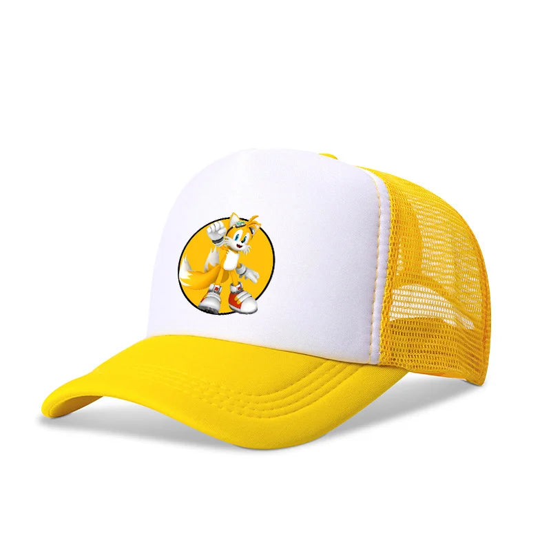 Casquette Tails Sonic, tailles adulte et enfant