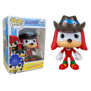 Figurine Pop Sonic Knuckles au chapeau 10cm