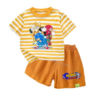 Pyjama court enfant Sonic Trio d'amis