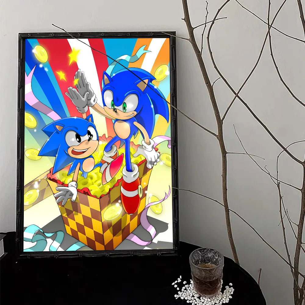 Poster Sonic Tape-là en plusieurs dimensions