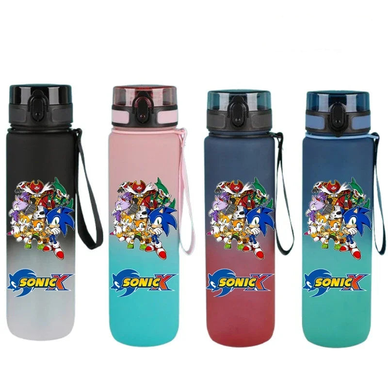 Gourde avec personnages Sonic X, plusieurs modèles