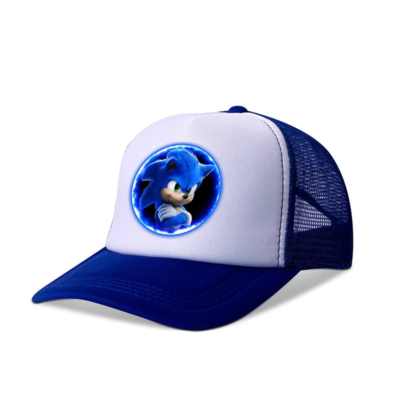 Casquette Sonic avec Sonic bras croisés
