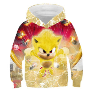 Pull jaune enfant Sonic SuperSonic