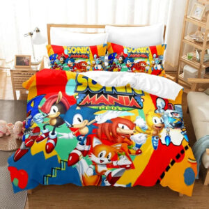 Housse de couette Sonic Mania avec choix de dimensions